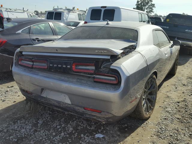 2C3CDZDJ3GH264767 - 2016 DODGE CHALLENGER GRAY photo 4