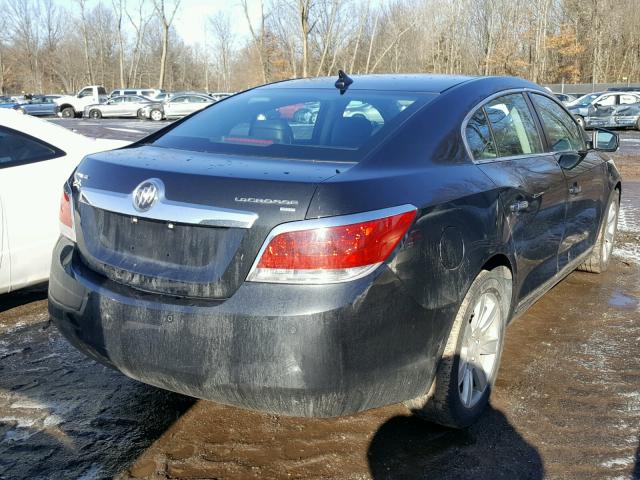 1G4GC5ED2BF264167 - 2011 BUICK LACROSSE C BLACK photo 4