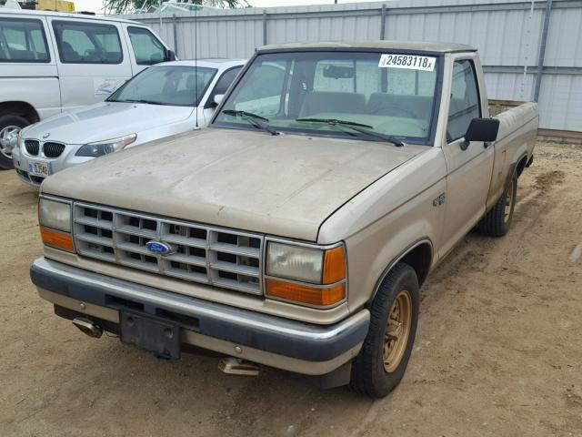 1FTCR10AXLUB66203 - 1990 FORD RANGER GOLD photo 2