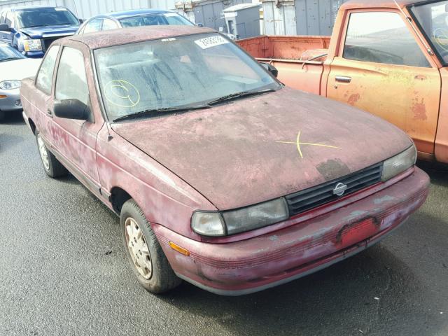 1N4EB32A4NC771225 - 1992 NISSAN SENTRA RED photo 1