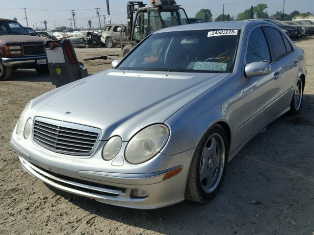 WDBUF56J86A793403 - 2006 MERCEDES-BENZ E 350 SILVER photo 2