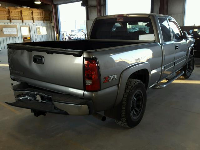 1GCEK19B56Z214707 - 2006 CHEVROLET SILVERADO GRAY photo 4