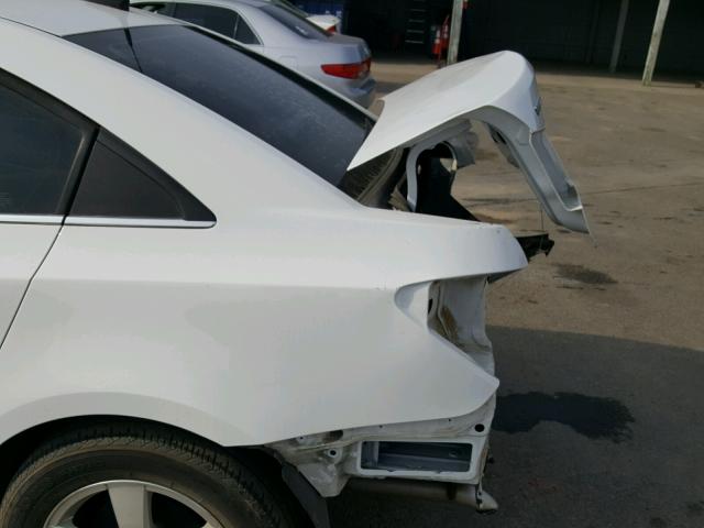 1G1PC5SB2D7166351 - 2013 CHEVROLET CRUZE LT WHITE photo 9