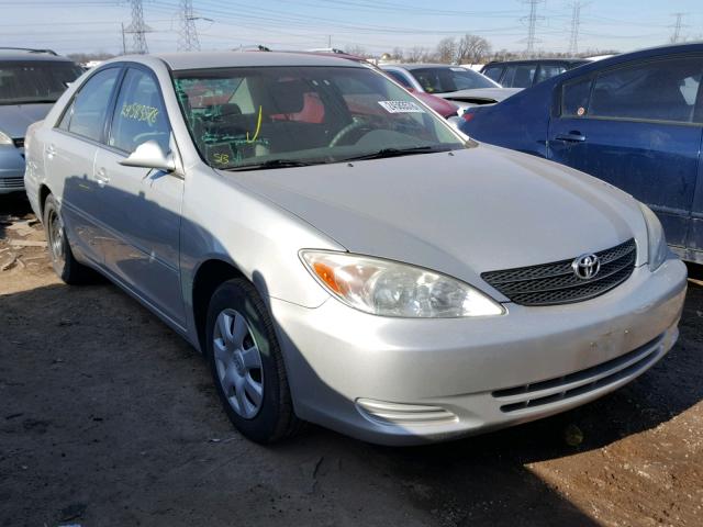 4T1BE32K93U762875 - 2003 TOYOTA CAMRY LE SILVER photo 1