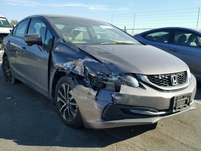 19XFB2F82EE264106 - 2014 HONDA CIVIC EX გრაფიტი ფოტო 1