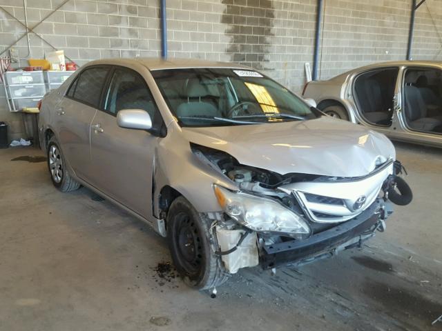 2T1BU4EE1BC591845 - 2011 TOYOTA COROLLA BA SILVER photo 1