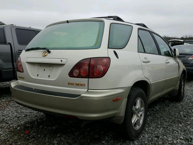 JT6GF10U1Y0052570 - 2000 LEXUS RX300 WHITE photo 4