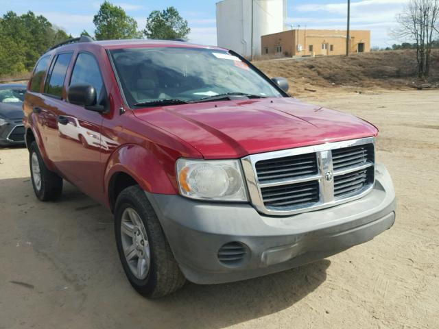 1D8HD38P27F531087 - 2007 DODGE DURANGO SX MAROON photo 1