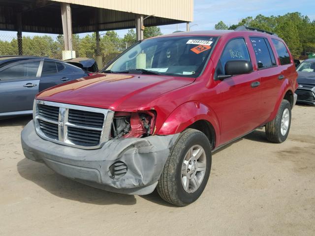 1D8HD38P27F531087 - 2007 DODGE DURANGO SX MAROON photo 2