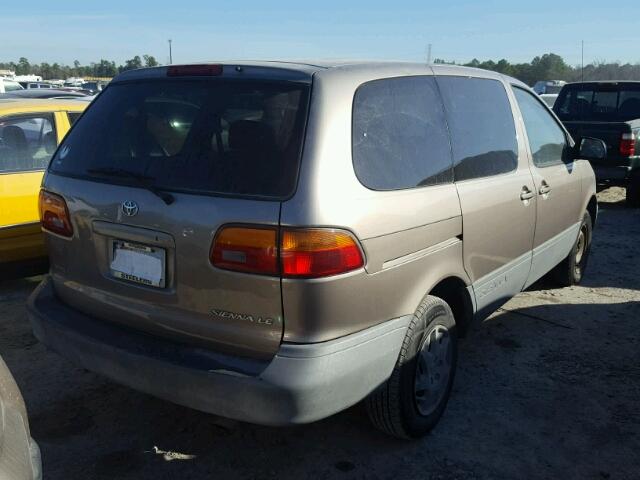 4T3ZF13C3WU039266 - 1998 TOYOTA SIENNA LE TAN photo 4