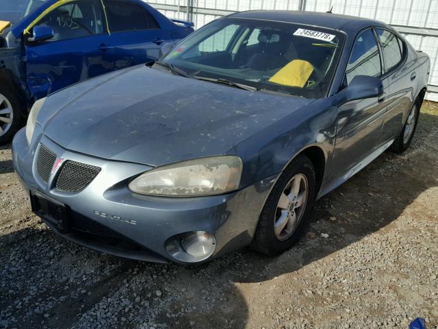 2G2WP552761279347 - 2006 PONTIAC GRAND PRIX TEAL photo 2