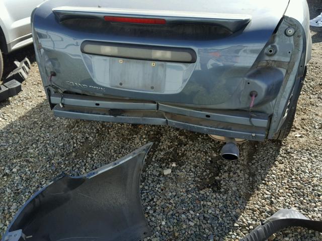 2G2WP552761279347 - 2006 PONTIAC GRAND PRIX TEAL photo 9