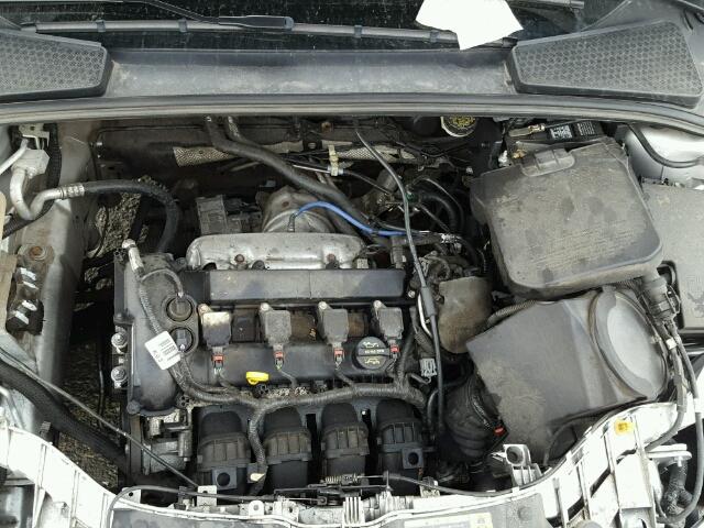 1FADP3E2XEL209556 - 2014 FORD FOCUS S SILVER photo 7