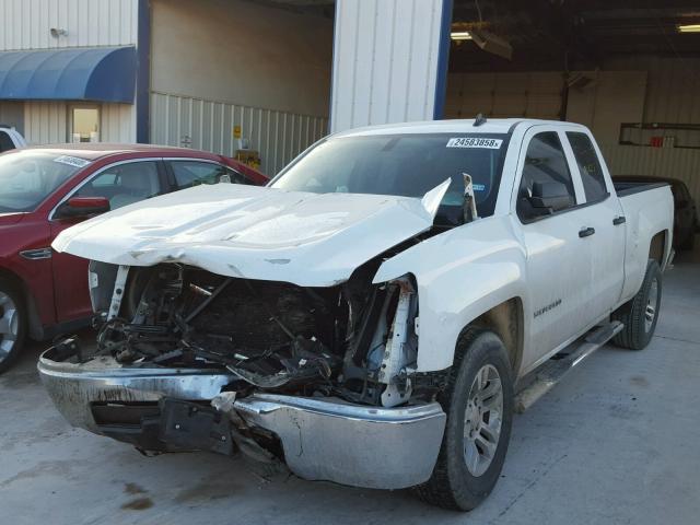 1GCRCREC9EZ129850 - 2014 CHEVROLET SILVERADO WHITE photo 2