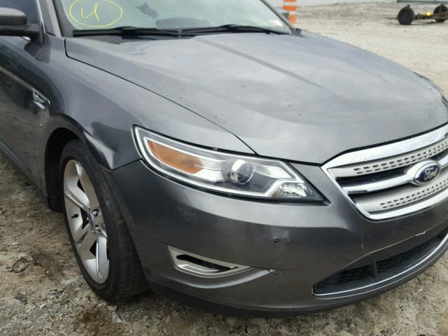 1FAHP2KT4BG124936 - 2011 FORD TAURUS SHO GRAY photo 9