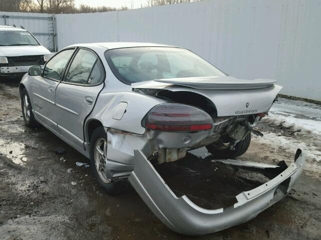 1G2WP52K23F124925 - 2003 PONTIAC GRAND PRIX SILVER photo 3