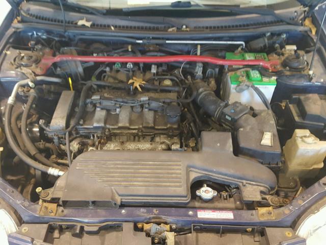 JM1BJ246321480337 - 2002 MAZDA PROTEGE PR BLUE photo 7