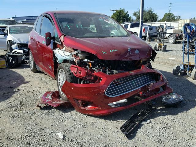 1FADP5CU5GL103289 - 2016 FORD C-MAX PREM RED photo 1