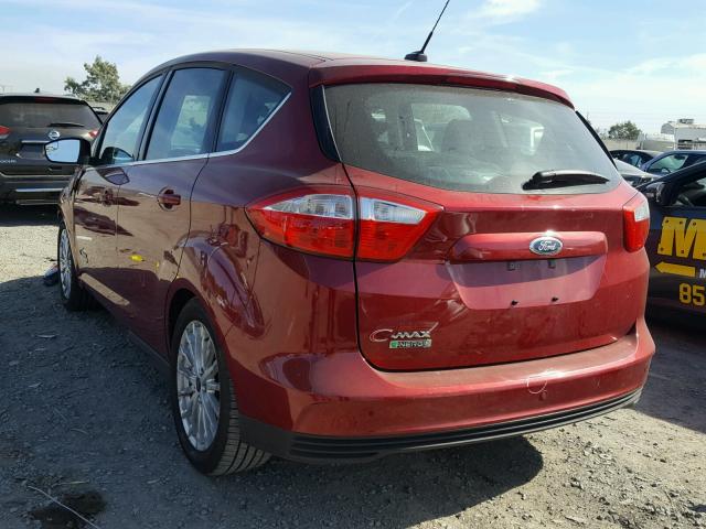 1FADP5CU5GL103289 - 2016 FORD C-MAX PREM RED photo 3