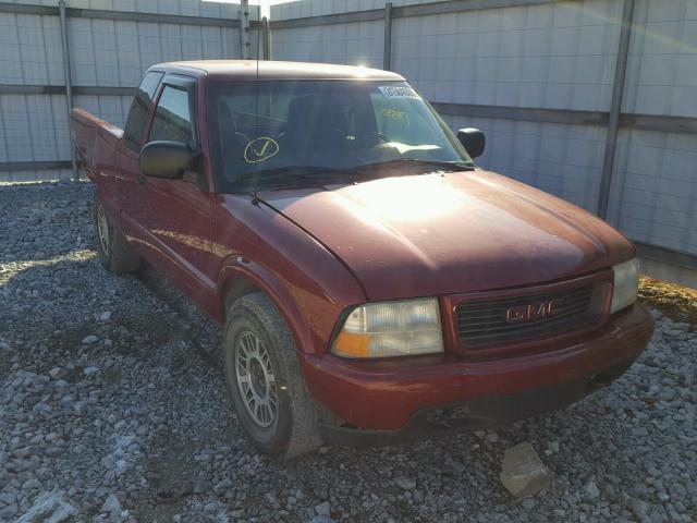 1GTDT19WXY8154265 - 2000 GMC SONOMA RED photo 1