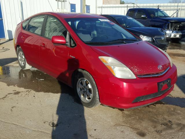 JTDKB20U373290356 - 2007 TOYOTA PRIUS RED photo 1