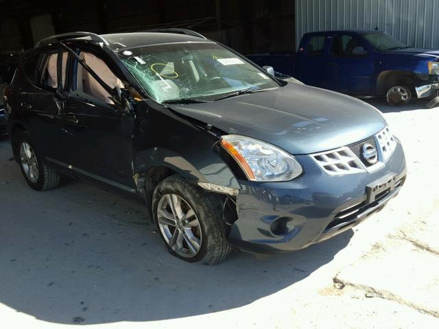 JN8AS5MT2DW508171 - 2013 NISSAN ROGUE S GRAY photo 1