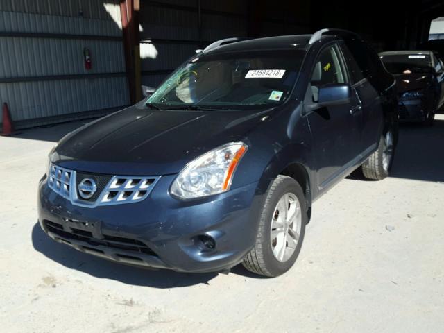 JN8AS5MT2DW508171 - 2013 NISSAN ROGUE S GRAY photo 2