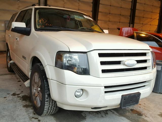 1FMFU19578LA12882 - 2008 FORD EXPEDITION WHITE photo 1