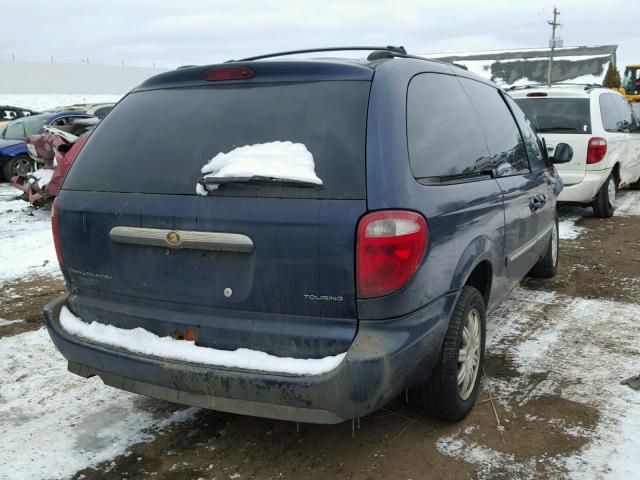 2A4GP54L56R772756 - 2006 CHRYSLER TOWN & COU BLUE photo 4