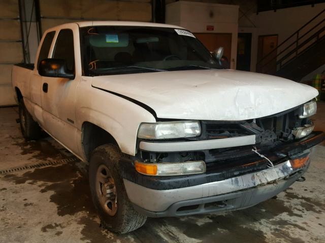 1GCEK19VX2Z278620 - 2002 CHEVROLET SILVERADO WHITE photo 1