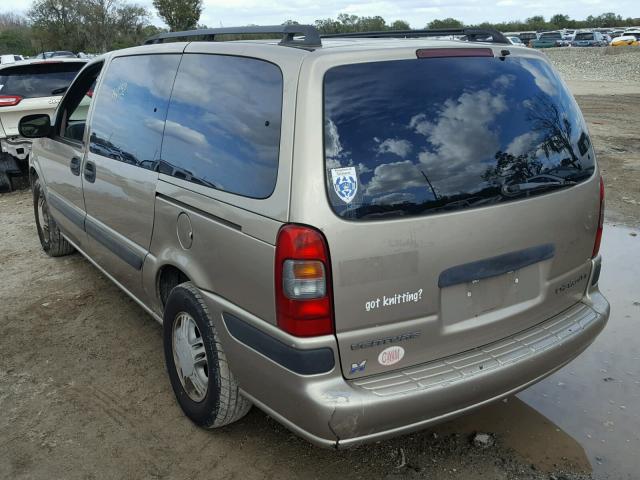 1GNDX03E34D251136 - 2004 CHEVROLET VENTURE BEIGE photo 3