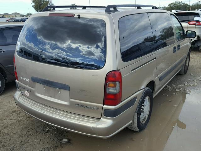 1GNDX03E34D251136 - 2004 CHEVROLET VENTURE BEIGE photo 4