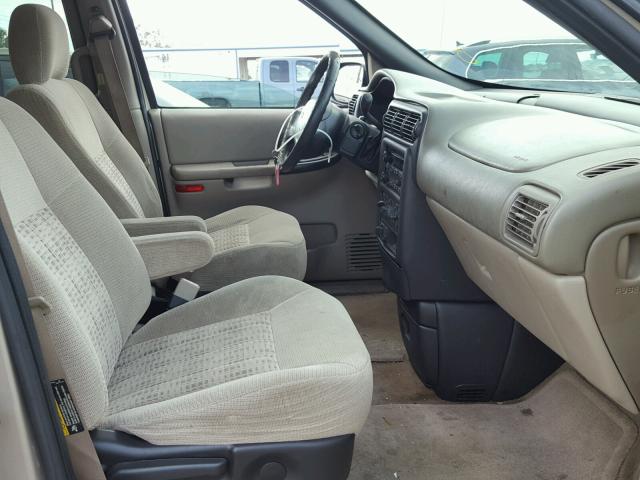 1GNDX03E34D251136 - 2004 CHEVROLET VENTURE BEIGE photo 5