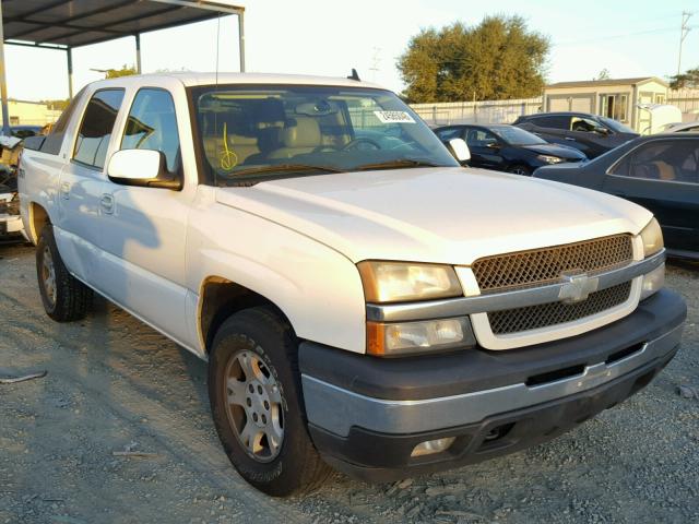 3GNEK12Z76G114994 - 2006 CHEVROLET AVALANCHE WHITE photo 1