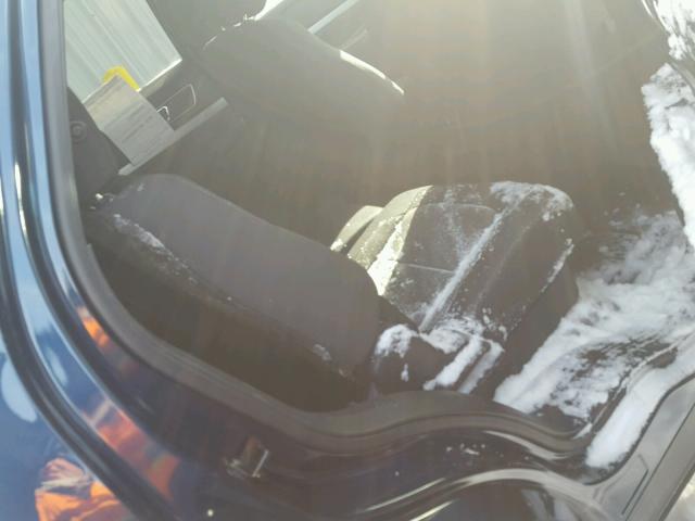 1FM5K8D89HGC28186 - 2017 FORD EXPLORER X BLUE photo 6