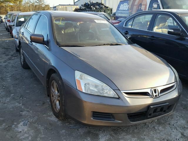 1HGCM56806A129372 - 2006 HONDA ACCORD EX GRAY photo 1