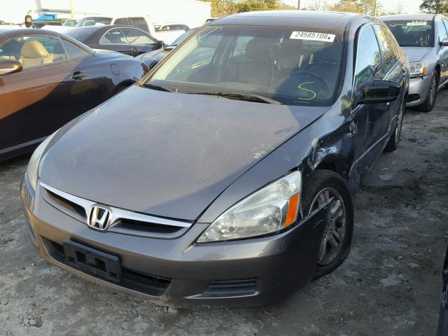 1HGCM56806A129372 - 2006 HONDA ACCORD EX GRAY photo 2