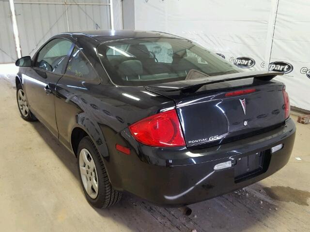 1G2AL15F177393107 - 2007 PONTIAC G5 BLACK photo 3