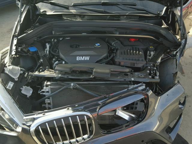 WBXHT3Z33H4A52256 - 2017 BMW X1 XDRIVE2 CHARCOAL photo 7
