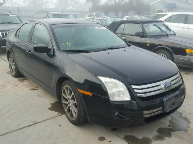 3FAHP07Z18R157444 - 2008 FORD FUSION SE BLACK photo 1