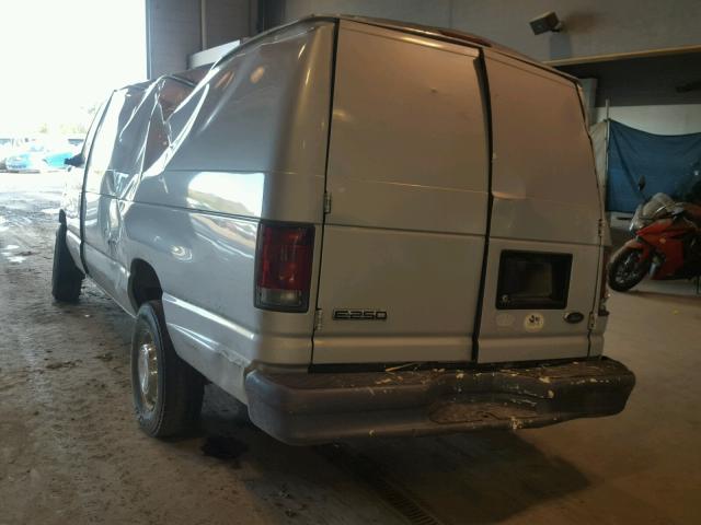 1FTNS24W26HB16207 - 2006 FORD ECONOLINE SILVER photo 3