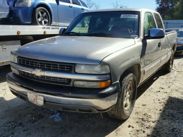 2GCEC19T211139004 - 2001 CHEVROLET SILVERADO TAN photo 2