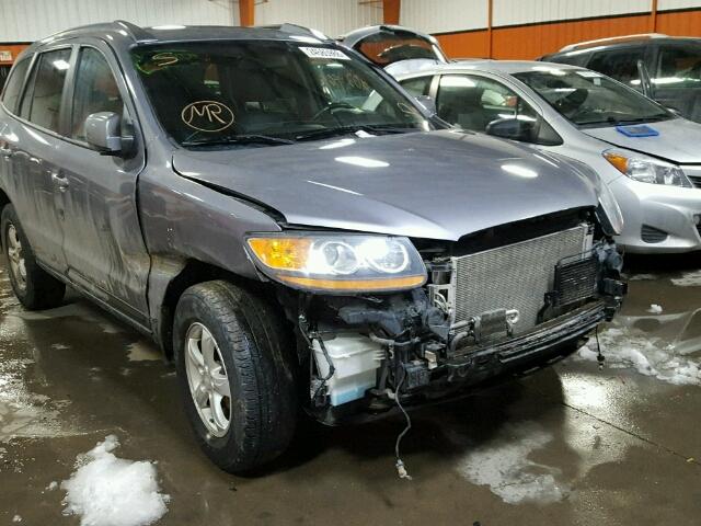 5NMSG73E58H219617 - 2008 HYUNDAI SANTA FE G GRAY photo 9