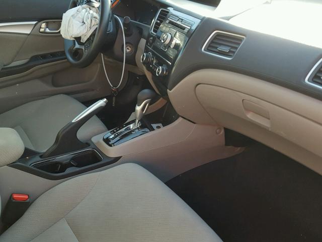 19XFB2F82DE275444 - 2013 HONDA CIVIC EX ვერცხლისფერი ფოტო 5