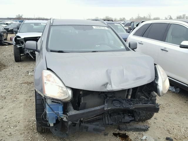 JN8AS5MTXBW574691 - 2011 NISSAN ROGUE S BROWN photo 9