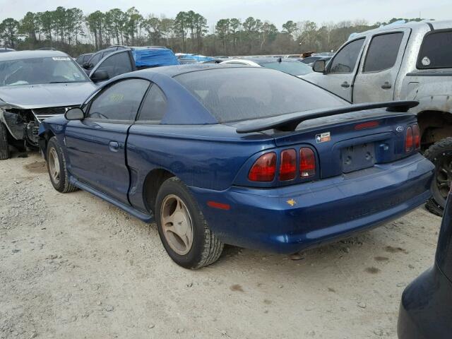 1FAFP4040WF128041 - 1998 FORD MUSTANG BLUE photo 3