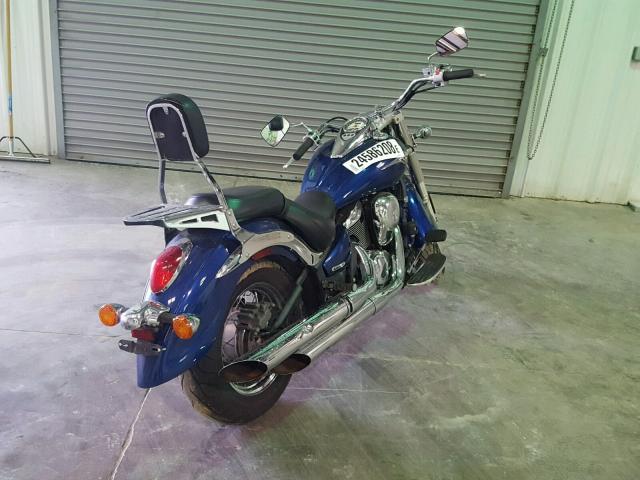 JKAVN2B168A033920 - 2008 KAWASAKI VN900 B BLUE photo 4