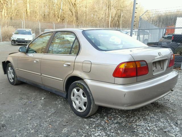 1HGEJ8641YL033175 - 2000 HONDA CIVIC EX ბეჟი ფოტო 3