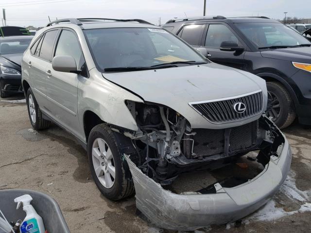 JTJHA31U340038392 - 2004 LEXUS RX 330 SILVER photo 1