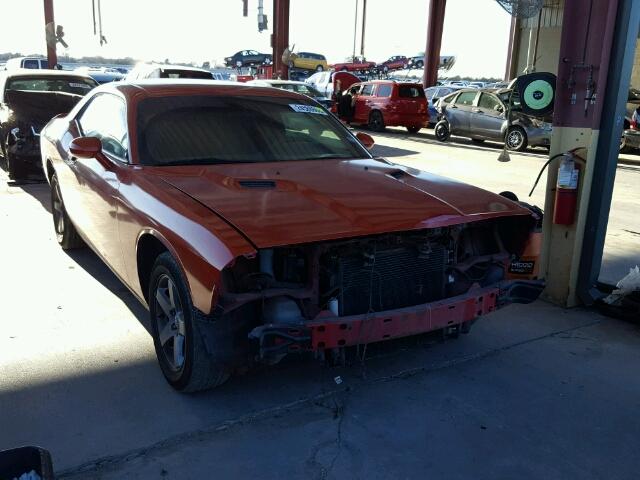 2B3CJ4DV4AH154734 - 2010 DODGE CHALLENGER ORANGE photo 1